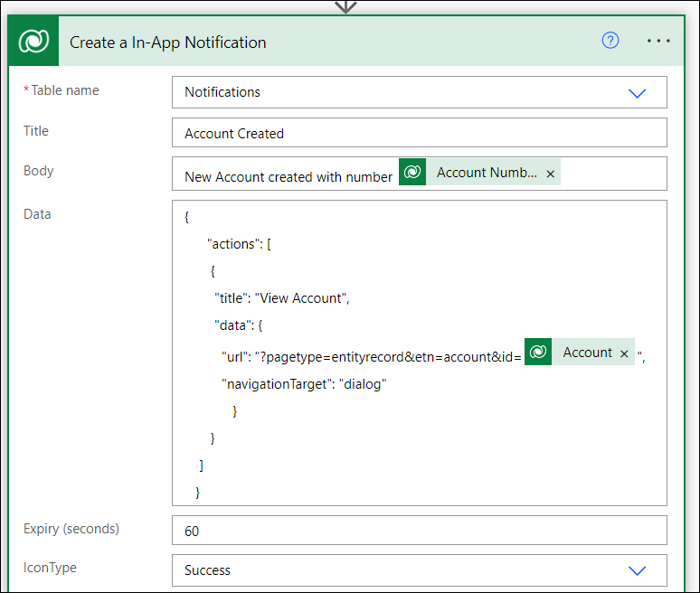 Send In-app Notifications to Model Driven App from Power Automate