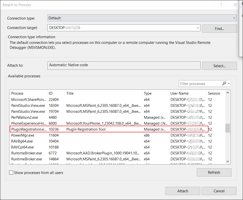 Debugging a Dynamics 365 CRM Plugin