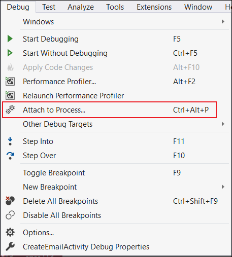 Debugging a Dynamics 365 CRM Plugin