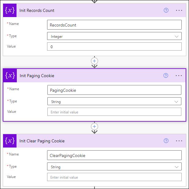 Pagination in Dataverse using Power Automate