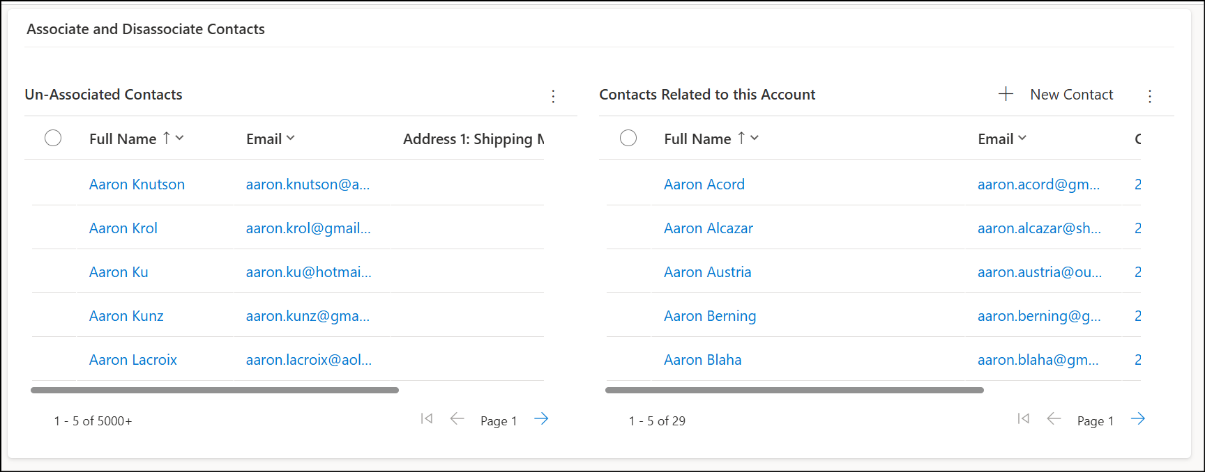 Associate and Disassociate Records in Dynamics 365 using XRM WebAPI (JavaScript)